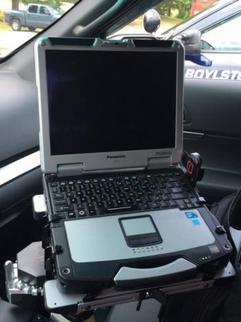 Police laptop